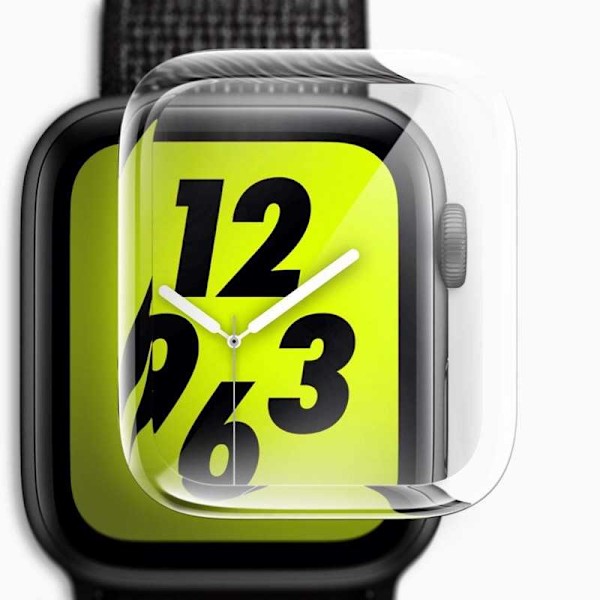 2-PACK Apple Watch 38mm 3D karkaistu lasi 0,2mm 9H Transparent