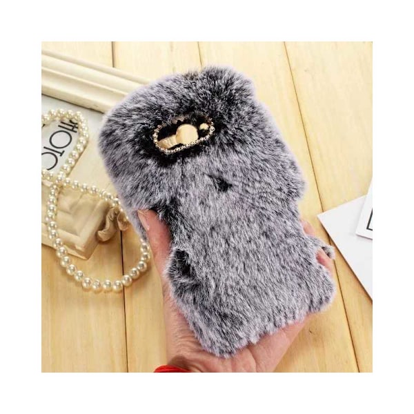 Xperia XZ1 Kompakt Nuttet & Fluffy Cover Fluff Black
