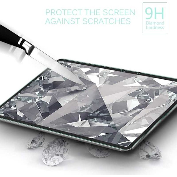 Samsung Tab S7 / Tab S8 Hærdet glas 0,26mm 2,5D 9H Transparent