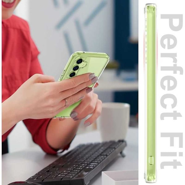 Samsung A34 5G Stötdämpande Mjukt Skal Simple Transparent