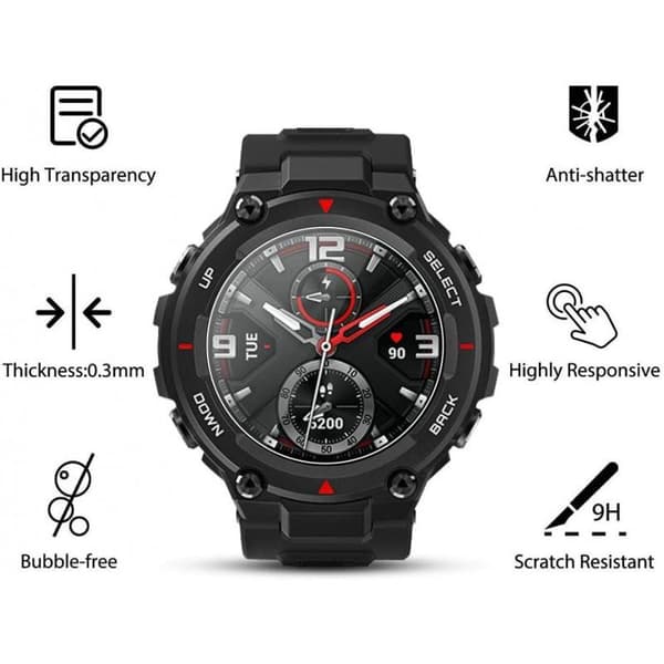 Amazfit T-Rex Härdat Glas 0.2mm 9H 2.5D Transparent