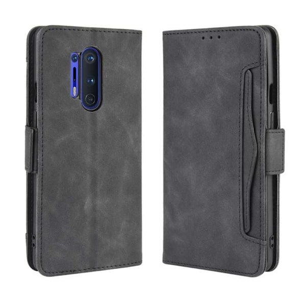 Oneplus 8 Pro Plånboksfodral PU-Läder 6-FACK Winston V3 Svart