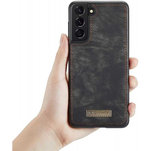 Samsung S21 -lompakkokotelo, monipaikkainen 13-tasku Black