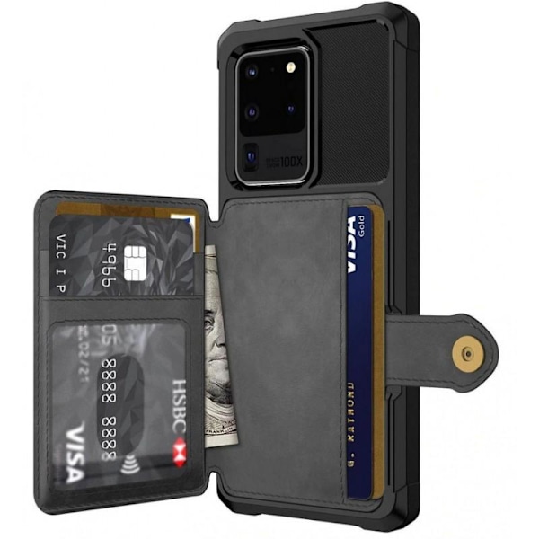 Samsung Galaxy S20 Shockproof Premium Cover 4-TACK Solid V3 Black