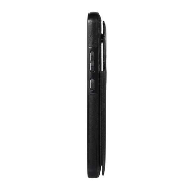 Samsung S23 Plus Stöttåligt Skal Korthållare 3-FACK Flippr V2 Sv Svart
