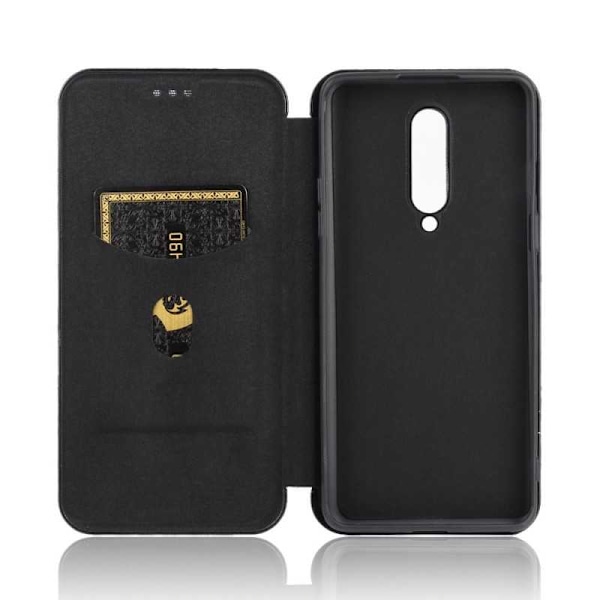OnePlus 8 Flip Case Cardrum CarbonDreams Black