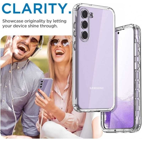 360° Heltäckande & Stötdämpande Skal Samsung A55 5G Transparent