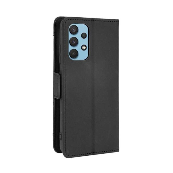 Samsung A32 4G lompakkokotelo PU-nahkainen 6-TASKUN Winston V3 Black