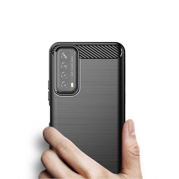 Huawei P Smart 2021 Shockproof Shell SlimCarbon Black