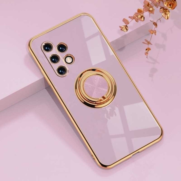 Samsung A32 5G Elegant & stødsikkert cover med ringholder fejlfri Svart