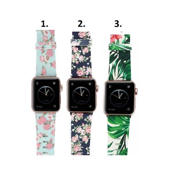 Apple Watch 38/40/41mm Stilrent Armband Juicy Green Variant 3