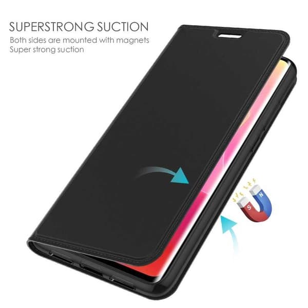 Google Pixel 4a 5G Flipfodral Skin Pro med Kortfack Svart