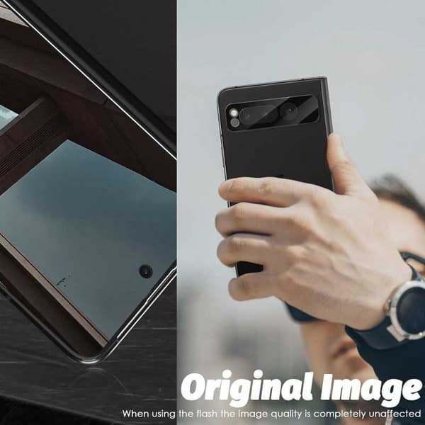 Kamera Linsskydd 9H Härdat Glas för Pixel Fold Transparent