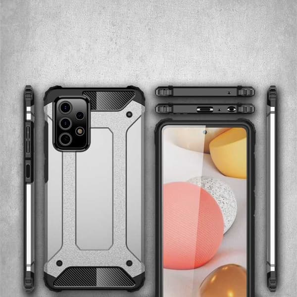 Samsung A72 5G Iskunkestävä SlimArmor Svart