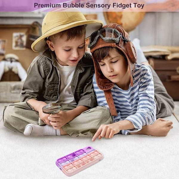 iPhone XR beskyttelsescover Fidget Toy Pop-It Multicolor