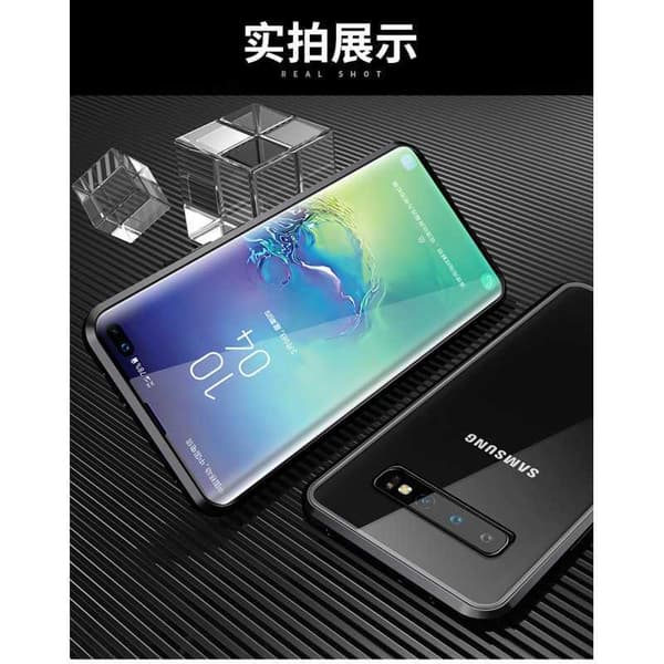 Samsung S10 Plus Full Coverage Premium Cover Glassback V4 Transparent