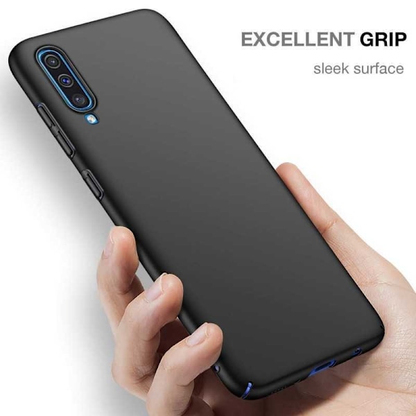 Samsung A70 Ultratunt Mattsvart Skal Basic V2 Svart