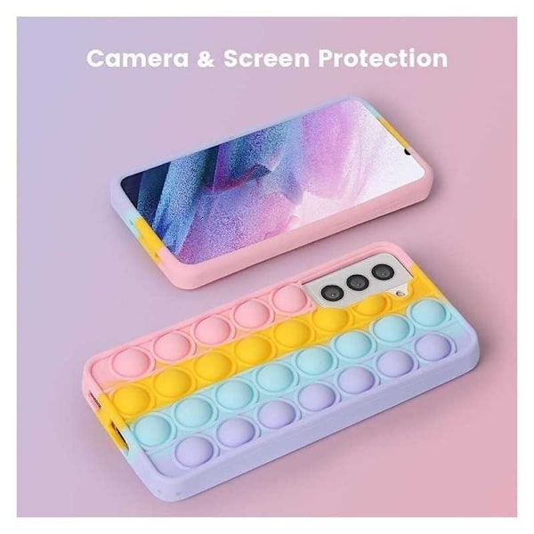 Samsung A22 4G Skyddande Skal Fidget Toy Pop-It Multicolor