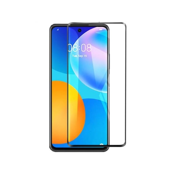 2-PACK Huawei P Smart 2021 Härdat Glas 0.26mm 9H Fullframe Transparent