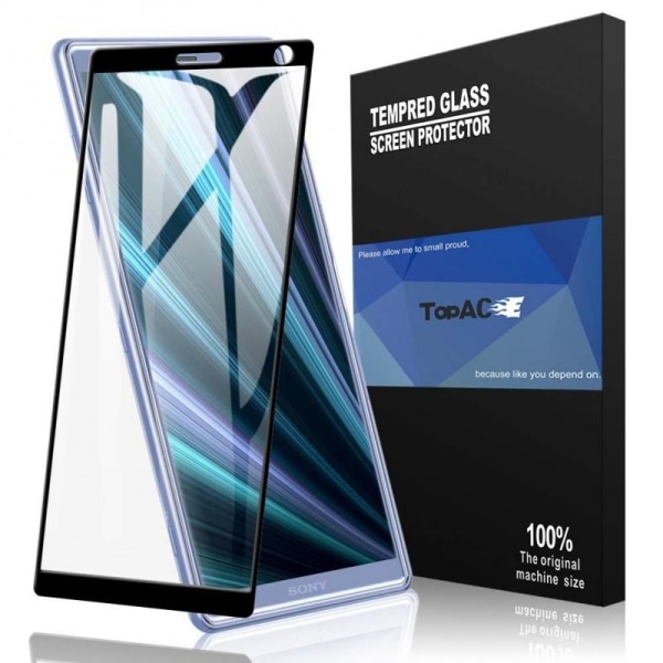 2-PACK Xperia 10 Tempered Glass 0,26mm 9H Fullframe Transparent
