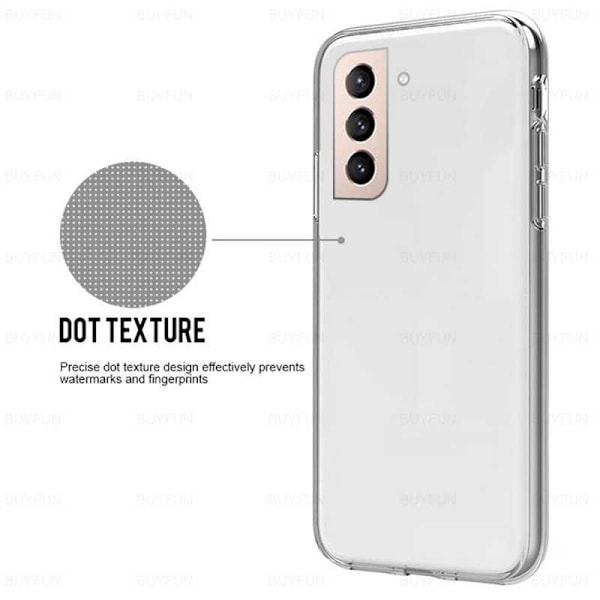 360° Heltäckande & Stötdämpande Skal Samsung S21 Plus Transparent