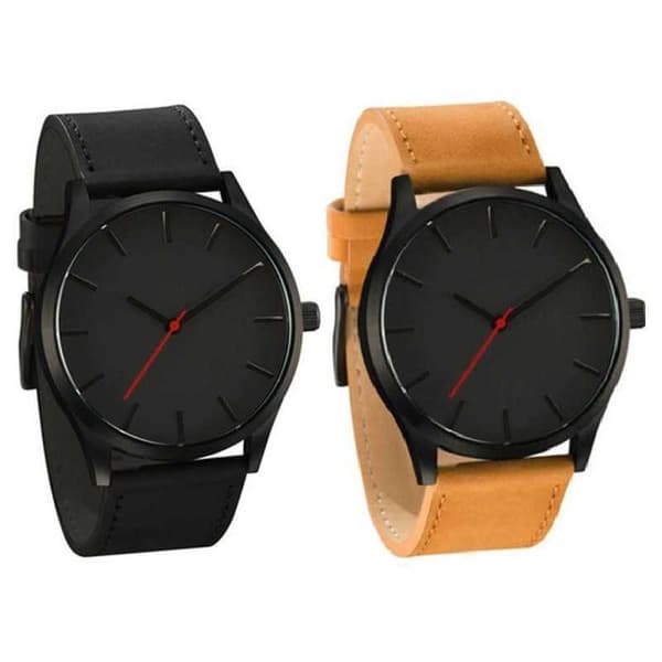 Tyylikäs retrokello NaN Black Variant 3