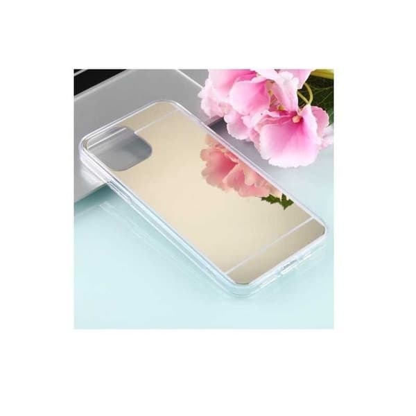 iPhone 13 Elegant Stötdämpande Spegelskal TPU Guld