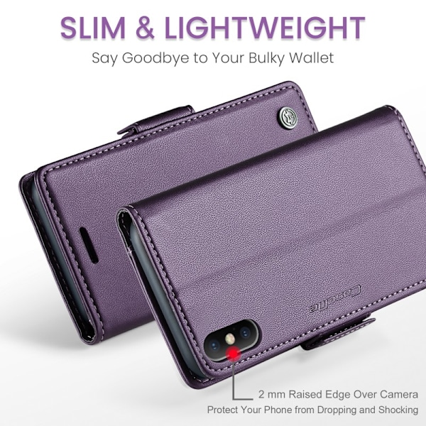 CaseMe Skin Pro Fodral iPhone X / XS - Lila