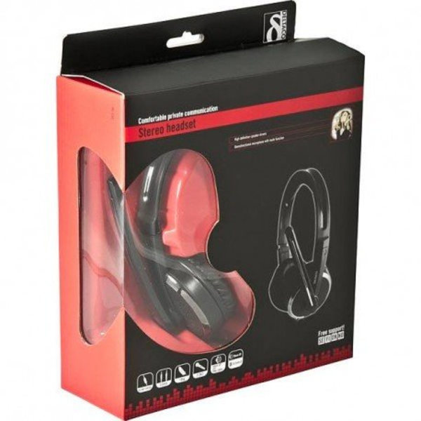 DELTACO Stereo Headset HL-110
