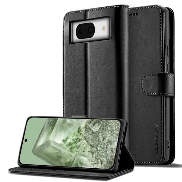 LC.IMEEKE Plånboksfodral Pixel 8a - Svart