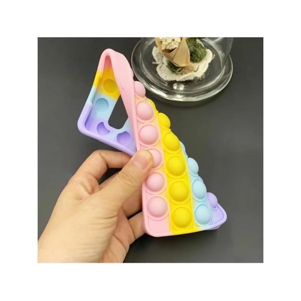 Samsung S10 Suojakuori Fidget Toy Pop-It V2 Multicolor