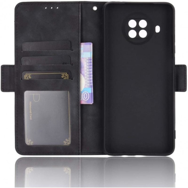 Xiaomi Mi 10T Lite -lompakkokotelo PU-nahkainen 6-TASKUT Winston Black