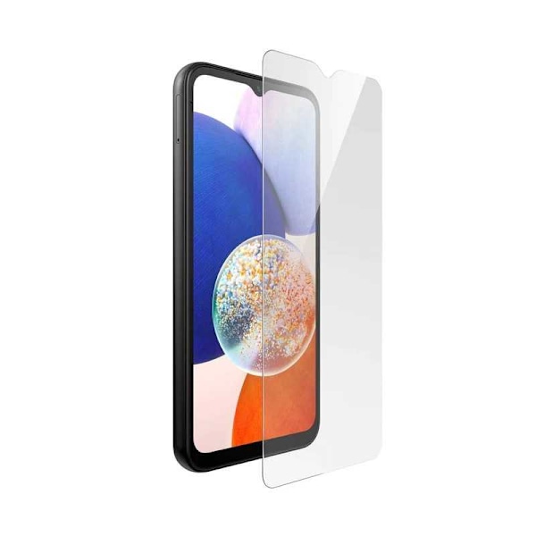 2-PACK Samsung A14 5G / 4G karkaistu lasi 0,26mm 2,5D 9H Transparent