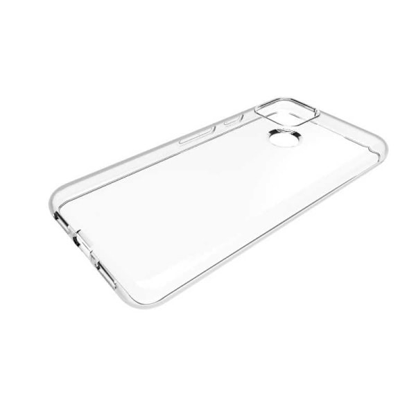 Google Pixel 5 stødabsorberende blødt etui Enkelt Transparent