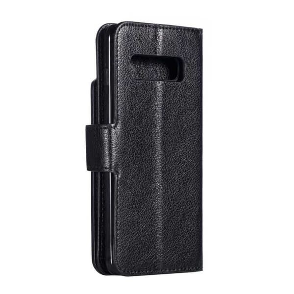 Samsung S10e Praktisk Plånboksfodral med 12-Fack Array V4 Svart