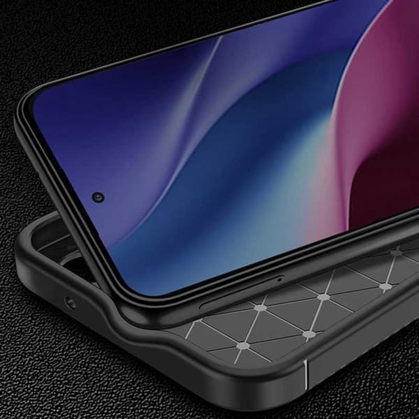 Xiaomi 13 Iskunkestävä ohut kansi FullCarbon V4 Black