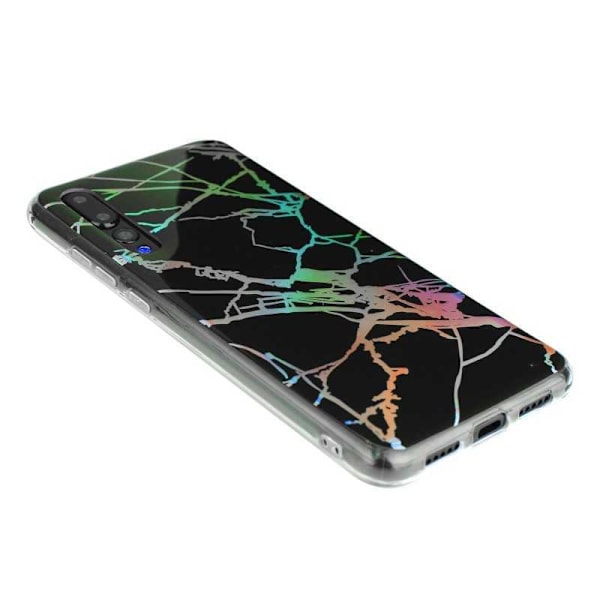 Huawei P30 Pro stødabsorberende marmorcover Lazr Svart