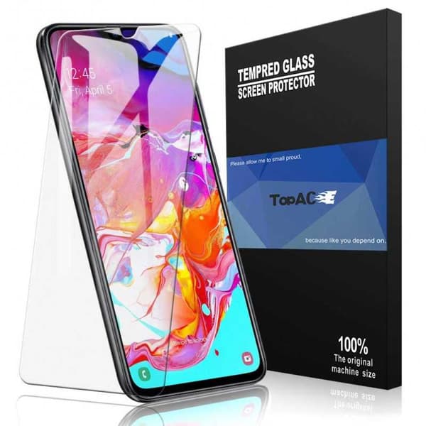 2-PACK Samsung A20e Karkaistu lasi 0,26mm 2,5D 9H Transparent