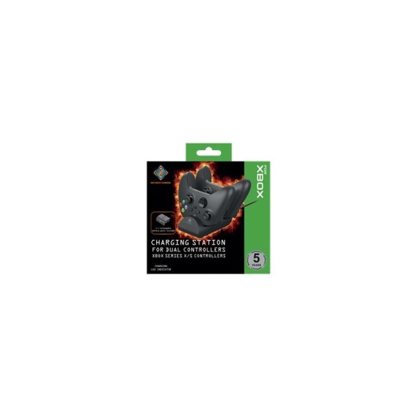 Xbox Series X Laddningstation för Dual Controllers Svart