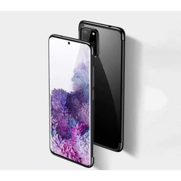 Samsung A71 Stötdämpande Gummiskal V2 Svart