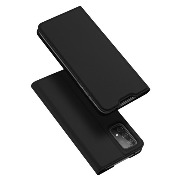 Samsung A52/A52s 4G/5G Exclusive Flip Case Smooth-kortspor Black