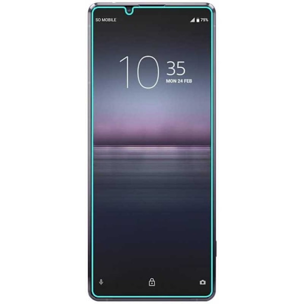 2-PACK Xperia 1 II Hærdet glas 0,26 mm 2,5D 9H (XQ-AT51) Transparent