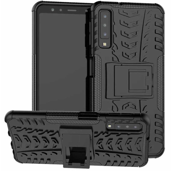 Samsung A7 2018 Stöttåligt Skal med Stöd Active (SM-A750FN/DS) Svart