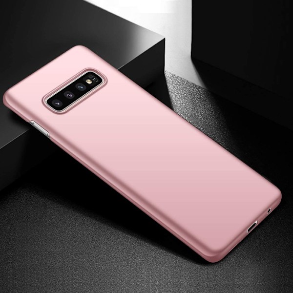 Samsung S10 Tunt Lätt Skal Basic V2 Rosenguld Rosa guld