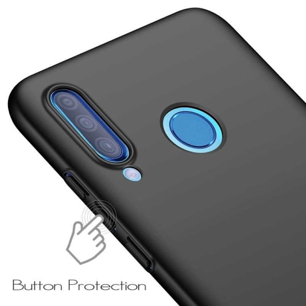 Huawei P30 Lite Ultratunt Mattsvart Skal Basic V2 Svart