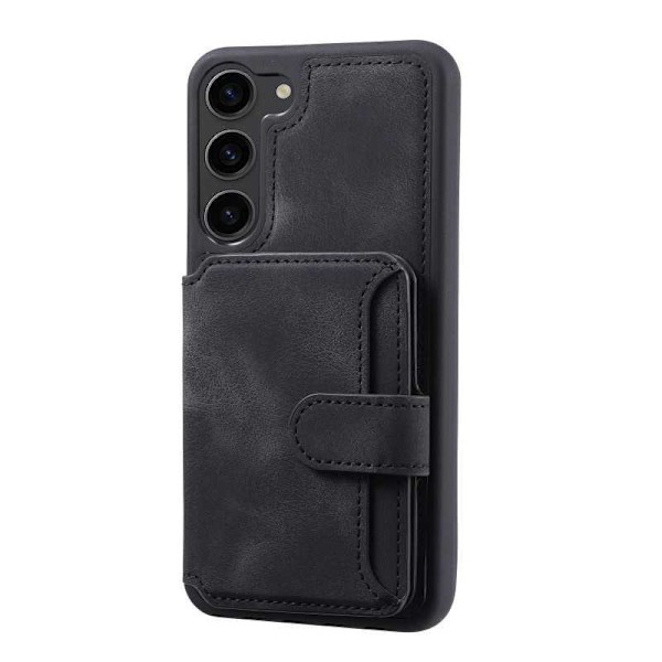 Samsung S23 FE Stöttåligt Premium Skal RFID 7-FACK Solid V6 Nordcell™ Svart
