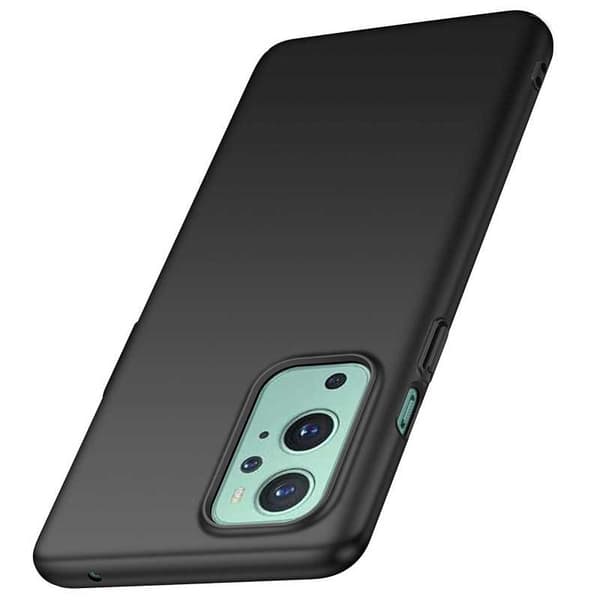 OnePlus 9 Ultratunn Gummibelagd Mattsvart Skal Basic V2 Black