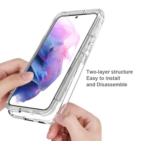 Samsung S22 Plus Heltäckande Premium 3D Skal 3in1 ThreeSixty Clear