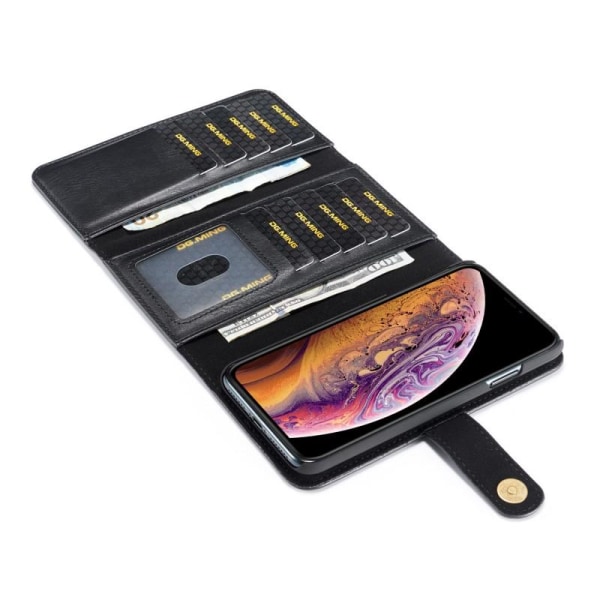 iPhone XS Max 17-POCKET Magnetic Mobile Wallet DG.Ming V2 Black