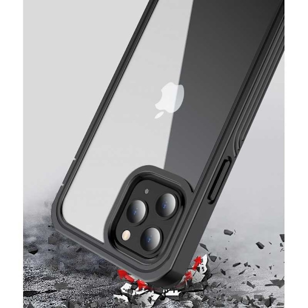 iPhone 12 Pro Max Heltäckande Premium 3D Skal ThreeSixty Transparent